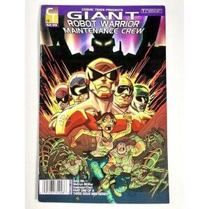 Giant Robot Warrior Maintenance Crew TPB Cosmic Times Graphic Novel